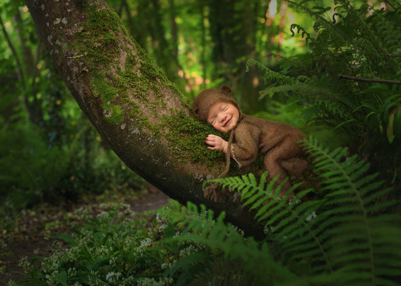 Младенцы становятся обитателями волшебных миров благодаря фантазии фотохудожницы Эфа Миллеа, в мире, дети, милота, младенцы, фотограф, фотошоп