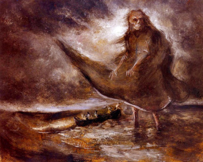 Дух воды. Альфред Кубин Дух воды. Альфред Кубин