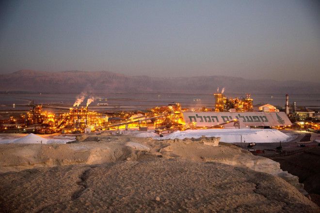 Калийный завод Dead Sea Works 