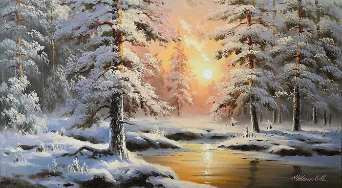 Художник Максим Ильин. Марины и пейзажи