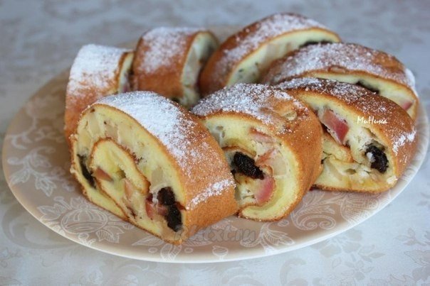 РУЛЕТ С ЯБЛОКАМИ.