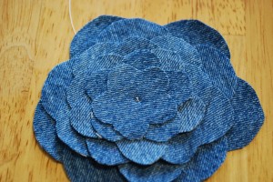 denim flower-tutorial