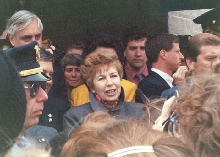 Раиса Горбачева в Миннеаполисе, 1991 | Фото: diletant.media Уроки стиля от Раисы Горбачевой, или Почему советские женщины недолюбливали первую леди СССР