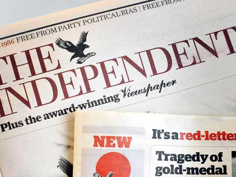 Обращение к главному редактору издания Independent Обращение к главному редактору издания Independent