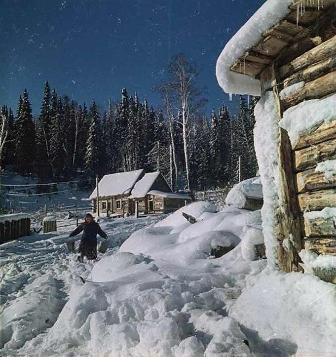 Зима сквозь призму легенд советской фотографии
