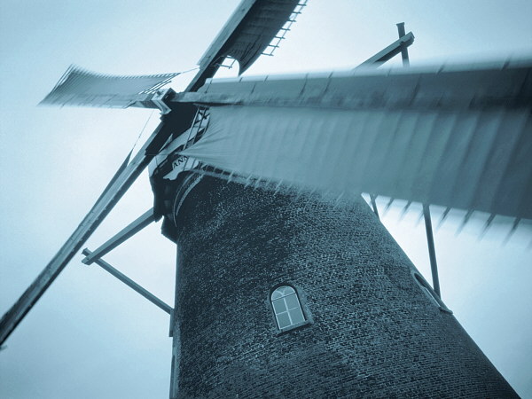 Ветряная мельница, Киндердейк, Нидерланды
