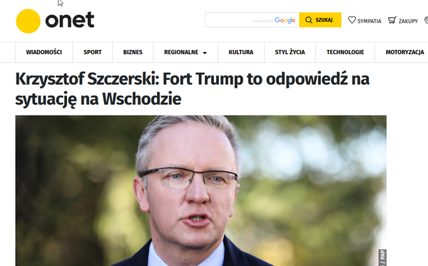 «Подбирается к границам стран НАТО»: в Польше заявили, что «Форт Трамп» необходим для сдерживания России.