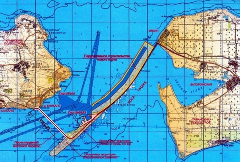 цены керченский мост карта строительства можете