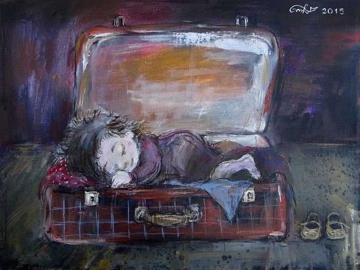 20 картин художницы Нино Чакветадзе, от которых становится тепло и уютно на душе