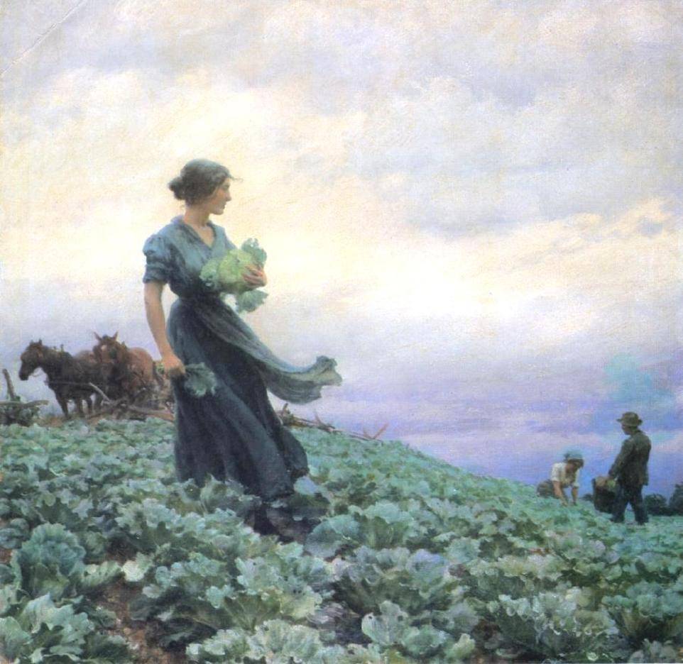 Чарльз Кортни Каран (Charles Courtney Curran),1861-1942.Америка.