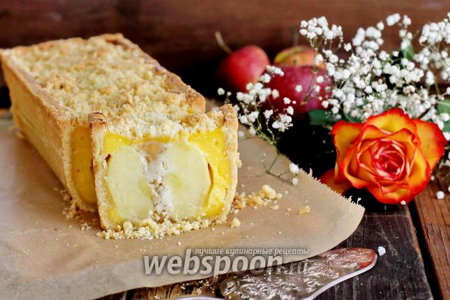 Фото Пирог с целыми яблоками