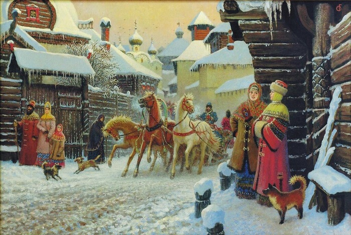 Картина Бориса Ольшанского. Картина Бориса Ольшанского.