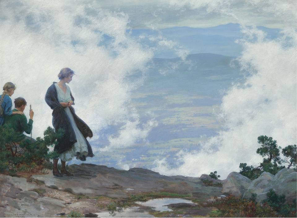 Чарльз Кортни Каран (Charles Courtney Curran),1861-1942.Америка.