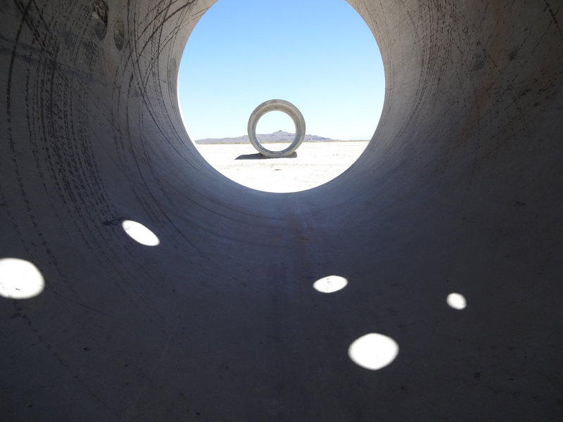 Sun Tunnels is an astrological gazing station.