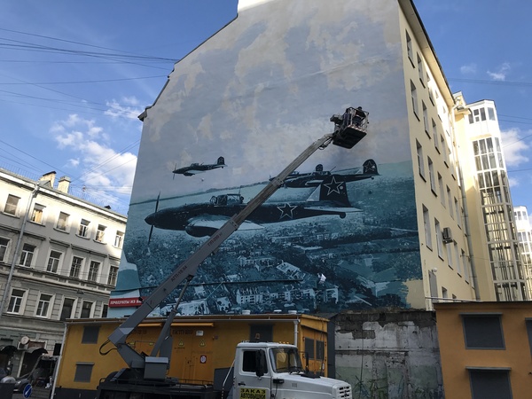 Новое граффити в Питере Санкт-Петербург, стрит-арт, граффити, художество, рисунок на стене, длиннопост
