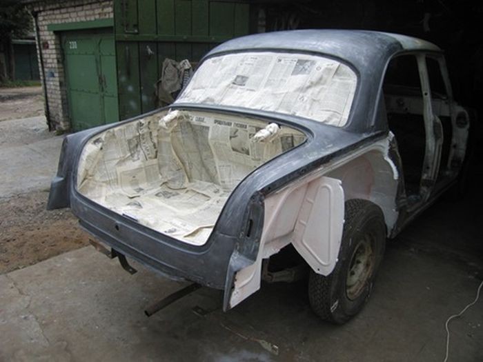 Вторая жизнь автомобиля ГАЗ-21 Вторая жизнь автомобиля ГАЗ-21 авто, восстановление, газ-21, ремонт
