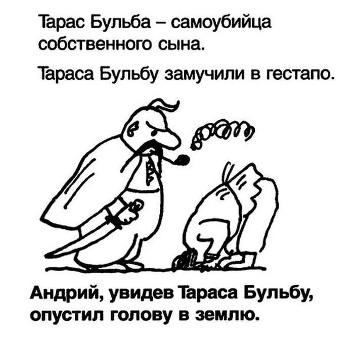 Фрагменты из школьных сочинений Фрагменты из школьных сочинений