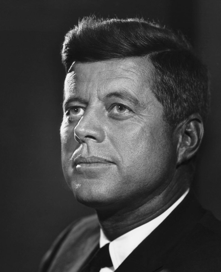 John F. Kennedy by Yousuf Karsh