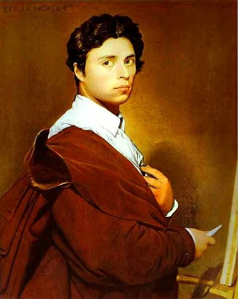 @ingres,_Self-portrait.jpg Три лишних позвонка. О женских спинах на полотнах Энгра