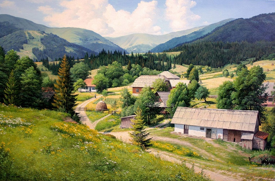 Художник Петров Иван Иванович. Пейзажи Художник Петров Иван Иванович. Пейзажи