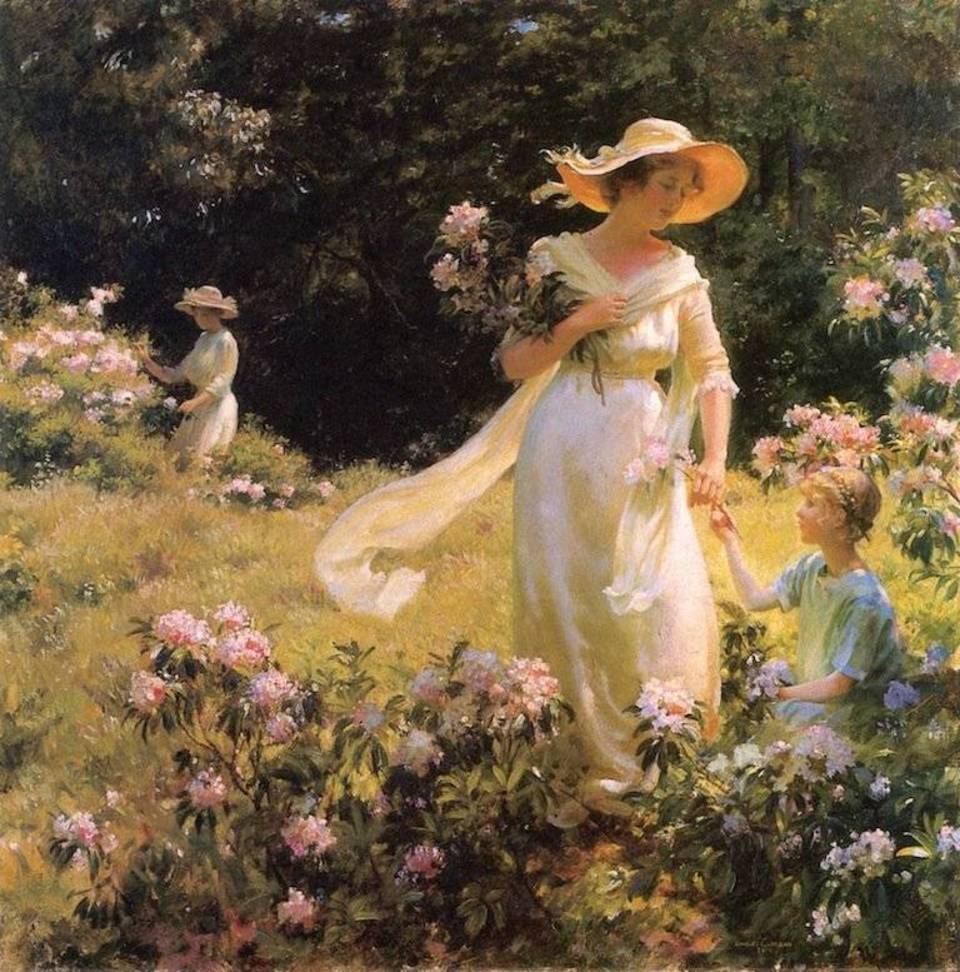 Чарльз Кортни Каран (Charles Courtney Curran),1861-1942.Америка.