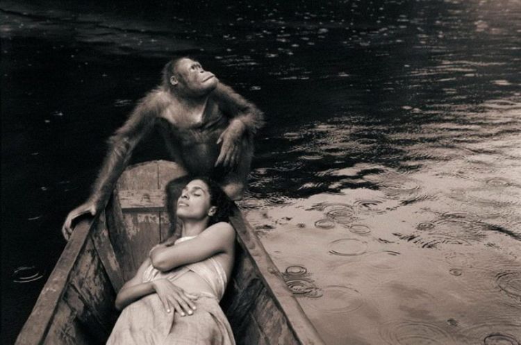 Люди и животные в фотографиях Gregory Colbert