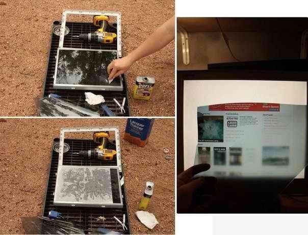 Делаем приватный монитор из старого LCD монитора.