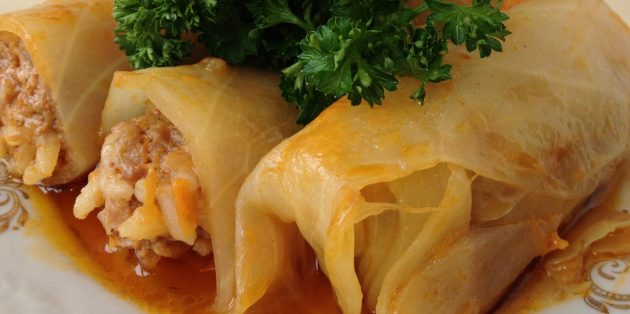 Как приготовить голубцы с фаршем