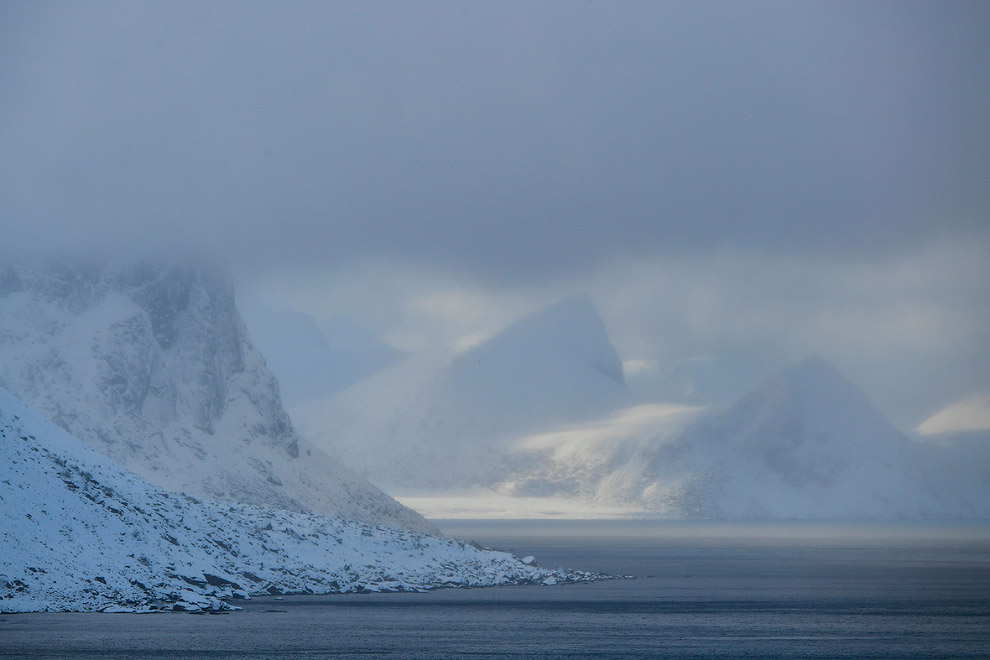 Экстремальные арктические серферы