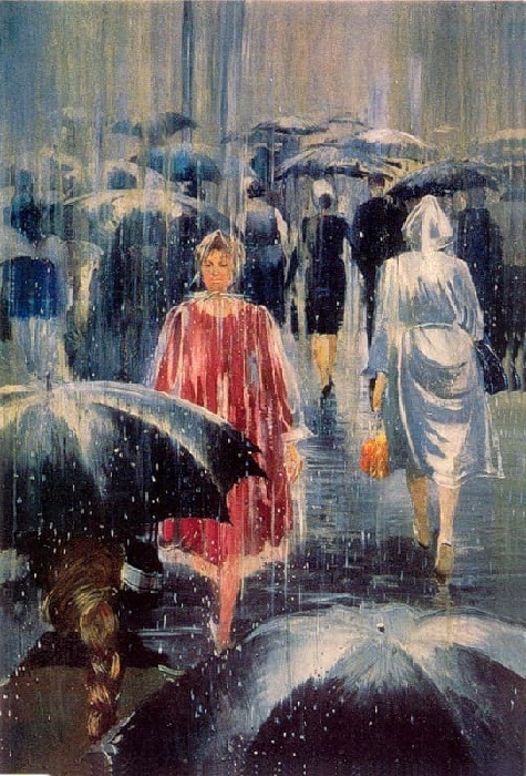 Ливень. Автор: Юрий Пименов. Ливень. Автор: Юрий Пименов.