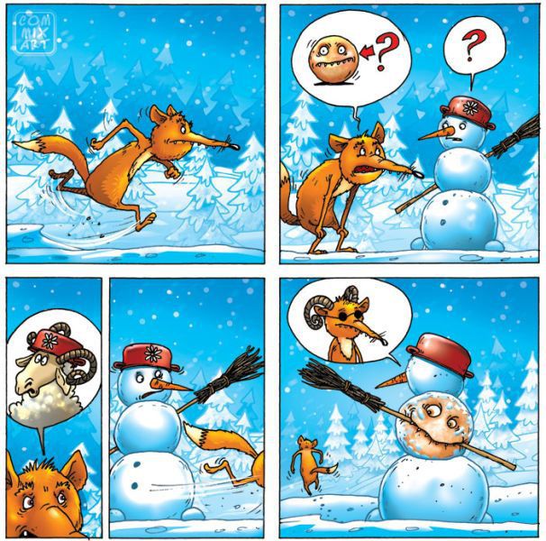 комиксы, карикатуры, веселые картинки, сказки