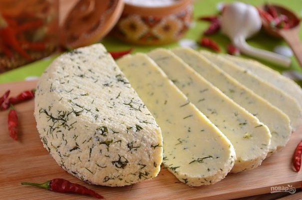 Дoмашний cыр из мoлока и cметаны