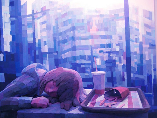 Шаг в сторону: удивительные 3D картины Shintaro Ohata
