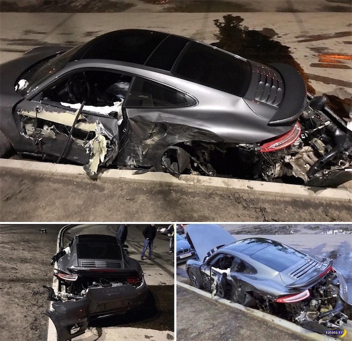 Порванный в Ростове-на-Дону Porsche Порванный в Ростове-на-Дону Porsche