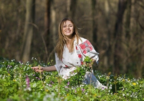 Славянские девушки в фотографиях