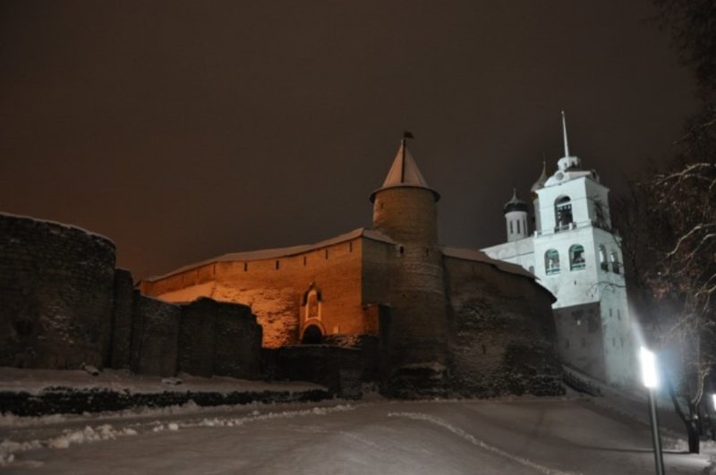 Псков Монастырь, псков, россия