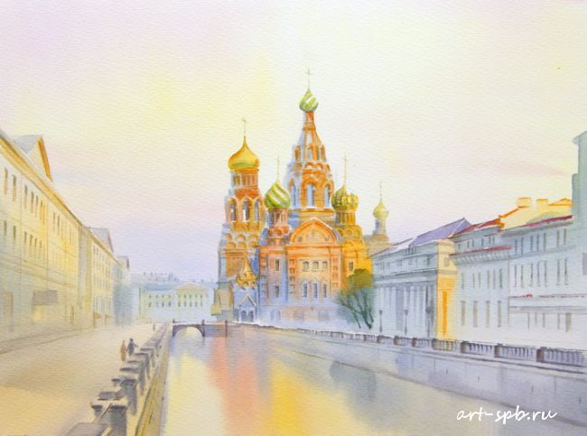 Петербург в акварели от Ольги Литвиненко