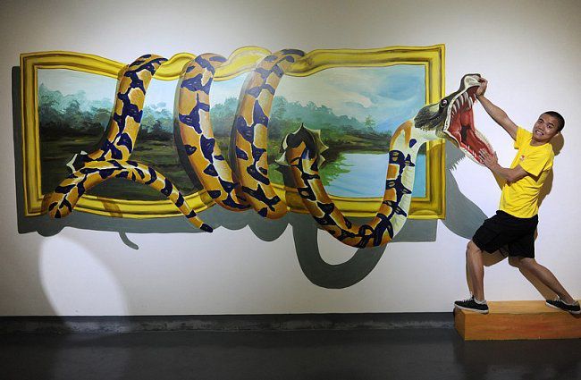 объем, галерея, 3D, Китай