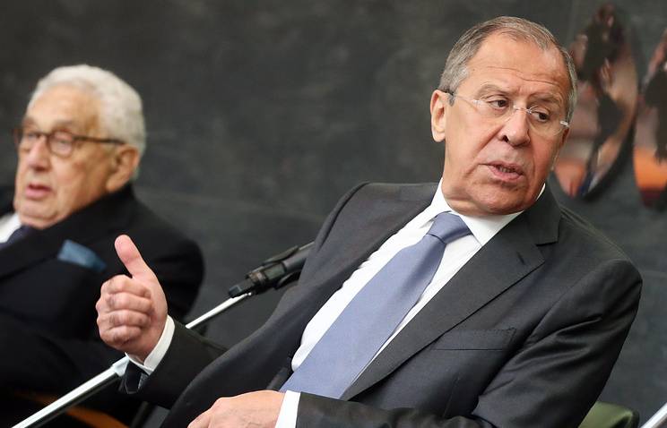 Сергей Лавров: "...и тут у Василия Ивановича попёрла карта!"