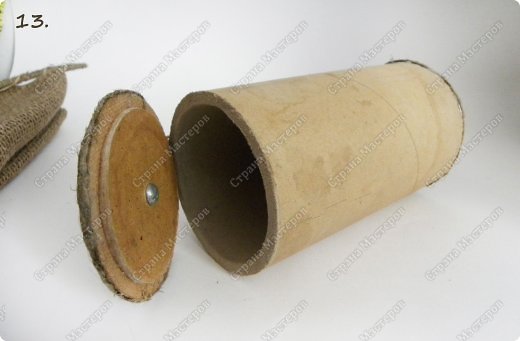 Мастер-класс Свит-дизайн День рождения День учителя Бумагопластика МК сумочки Лесная полянка Бумага гофрированная Жёлуди Клей Листья Материал природный Мешковина Проволока Пряжа фото 17