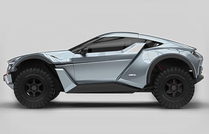 Внедорожник Zarooq Sand Racer выйдет на гонки в пустыне Внедорожник Zarooq Sand Racer выйдет на гонки в пустыне