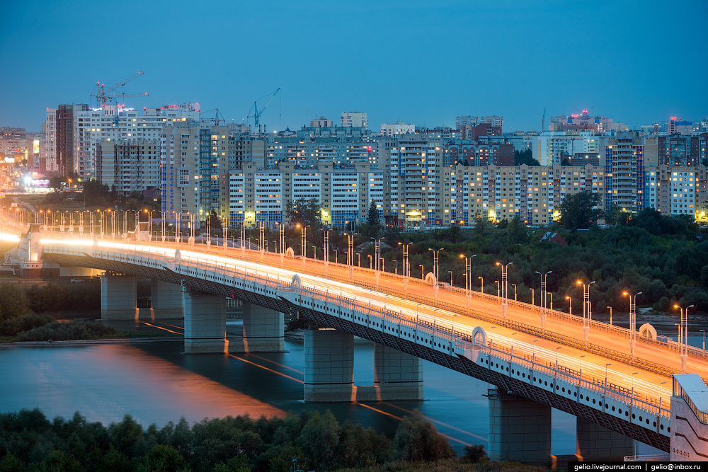 Омску 300 лет. Виды города с высоты