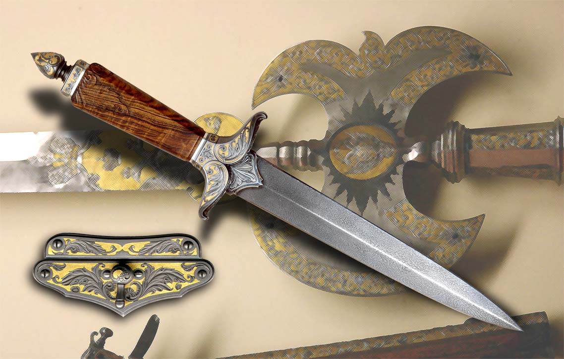 Потрясающе красивое холодное оружие Геннадия Соколова ножи, оружие, соколов