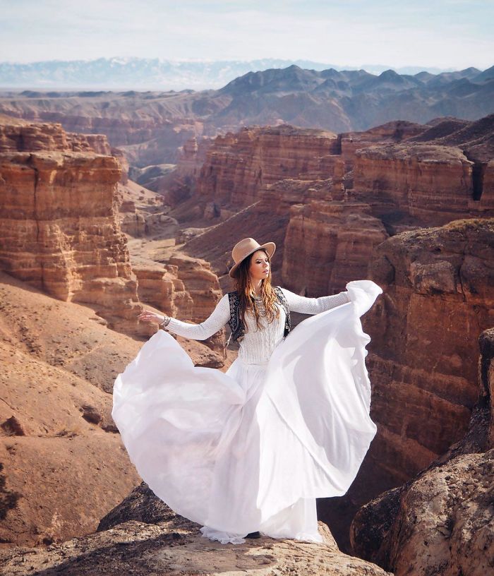 Charyn Canyon In Kazakhstan