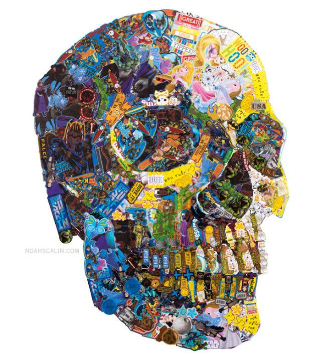 Memento Mori: концептуальное творчество Ноя Скалина Memento Mori Ной Скалин Noah Scalin
