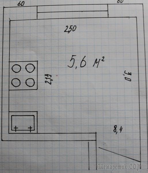 Кухня: уют на 5,6 "квадрата" Кухня: уют на 5,6 "квадрата"