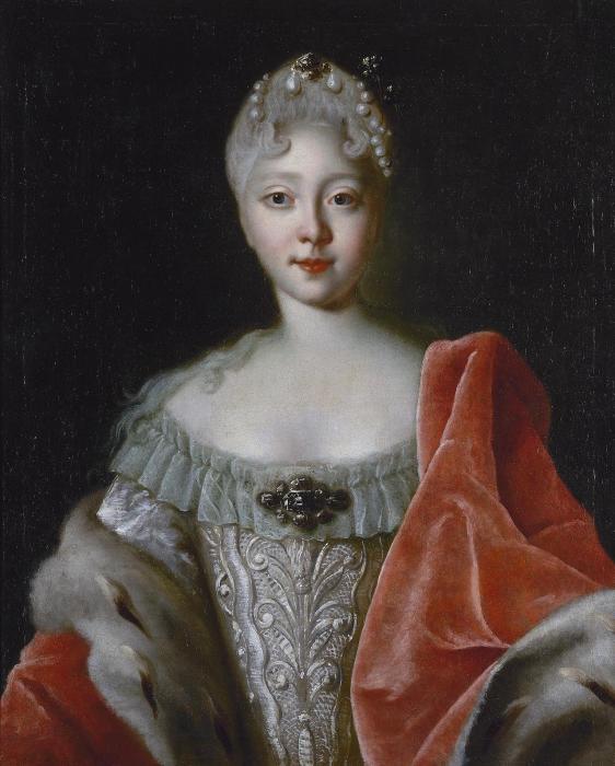 Л. Каравак. «Портрет Елизаветы Петровны». 1720-е годы. Л. Каравак. «Портрет Елизаветы Петровны». 1720-е годы.