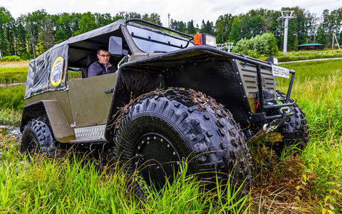 Тест вездехода Вектор 4x4: бюджетная амфибия