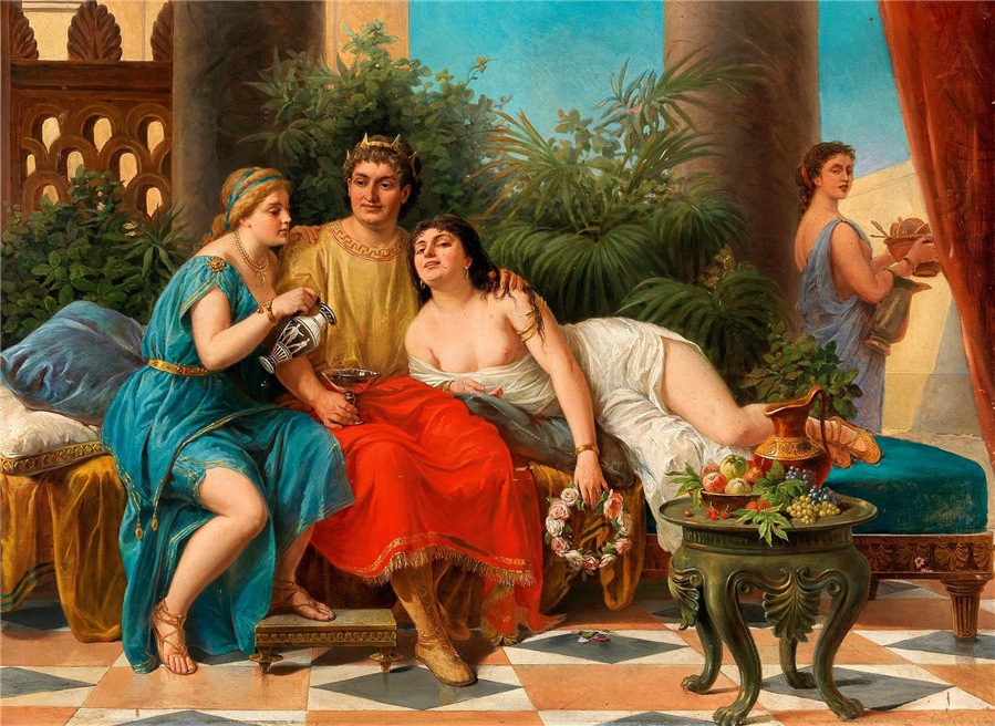 Тито Агуджари (Italian, 1834-1908) был известным итальянским портретистом и художником-историком Тито Агуджари (Italian, 1834-1908) был известным итальянским портретистом и художником-историком