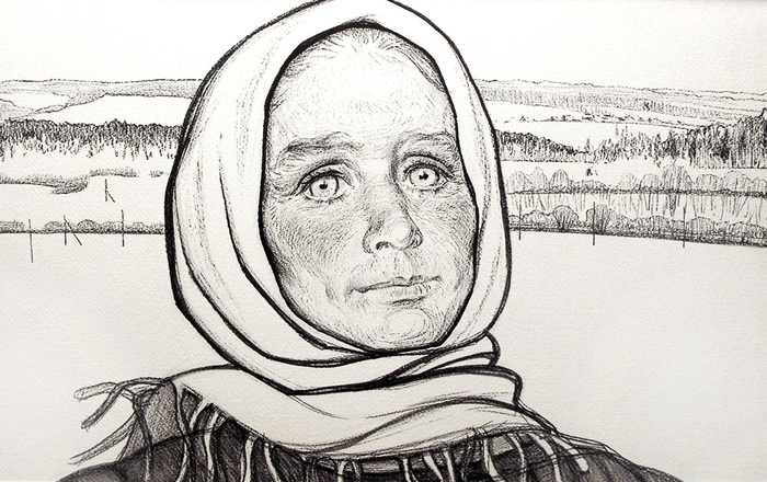 Таких лиц, как в деревнях на севере, Джанна, по её признанию, не видела больше нигде. Таких лиц, как в деревнях на севере, Джанна, по её признанию, не видела больше нигде.